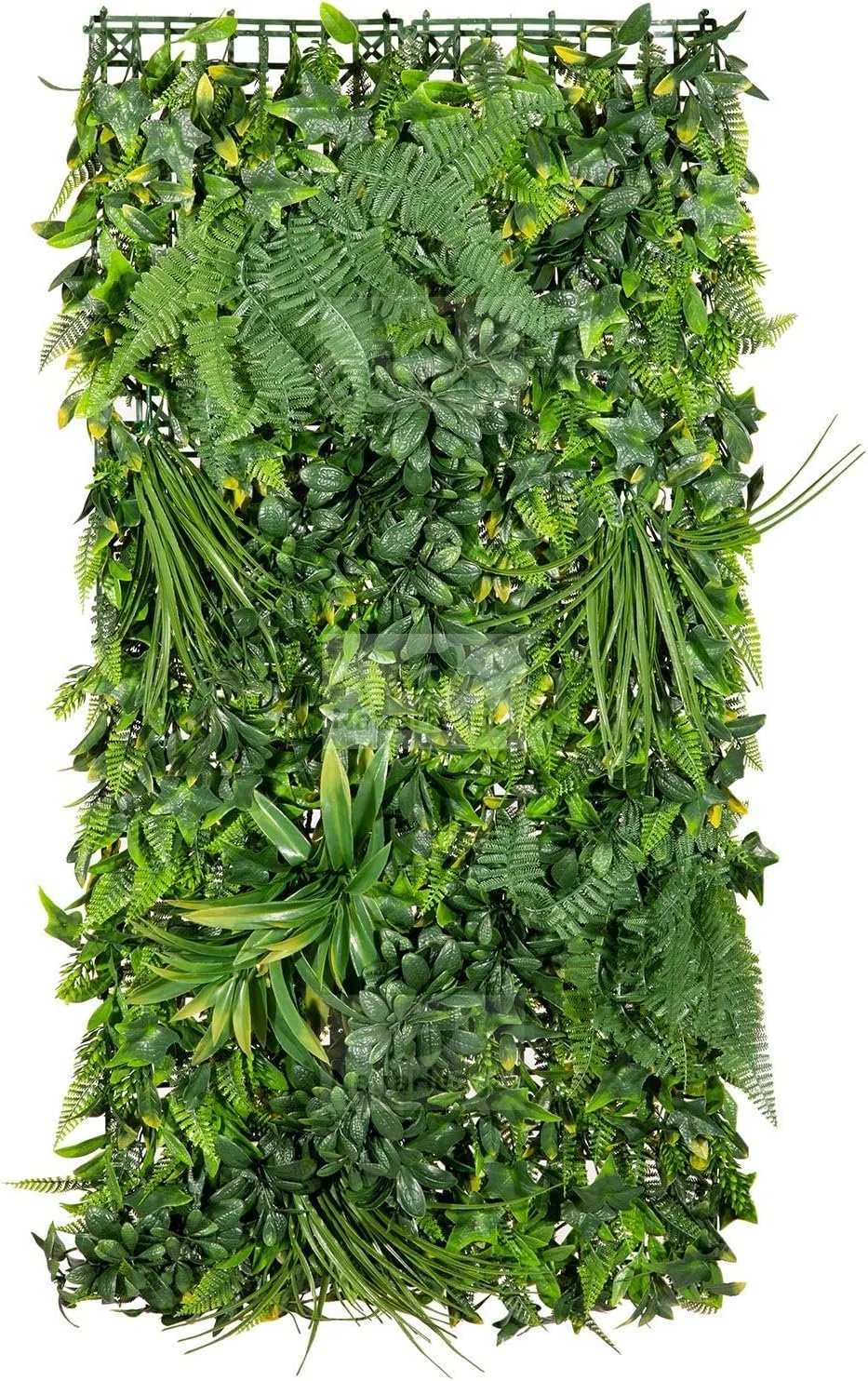 Artificial Rainforest Living Wall Vertical Garden for Outdoor Hedge Installments or Indoor Decor (5 Pack) 28 SQF
