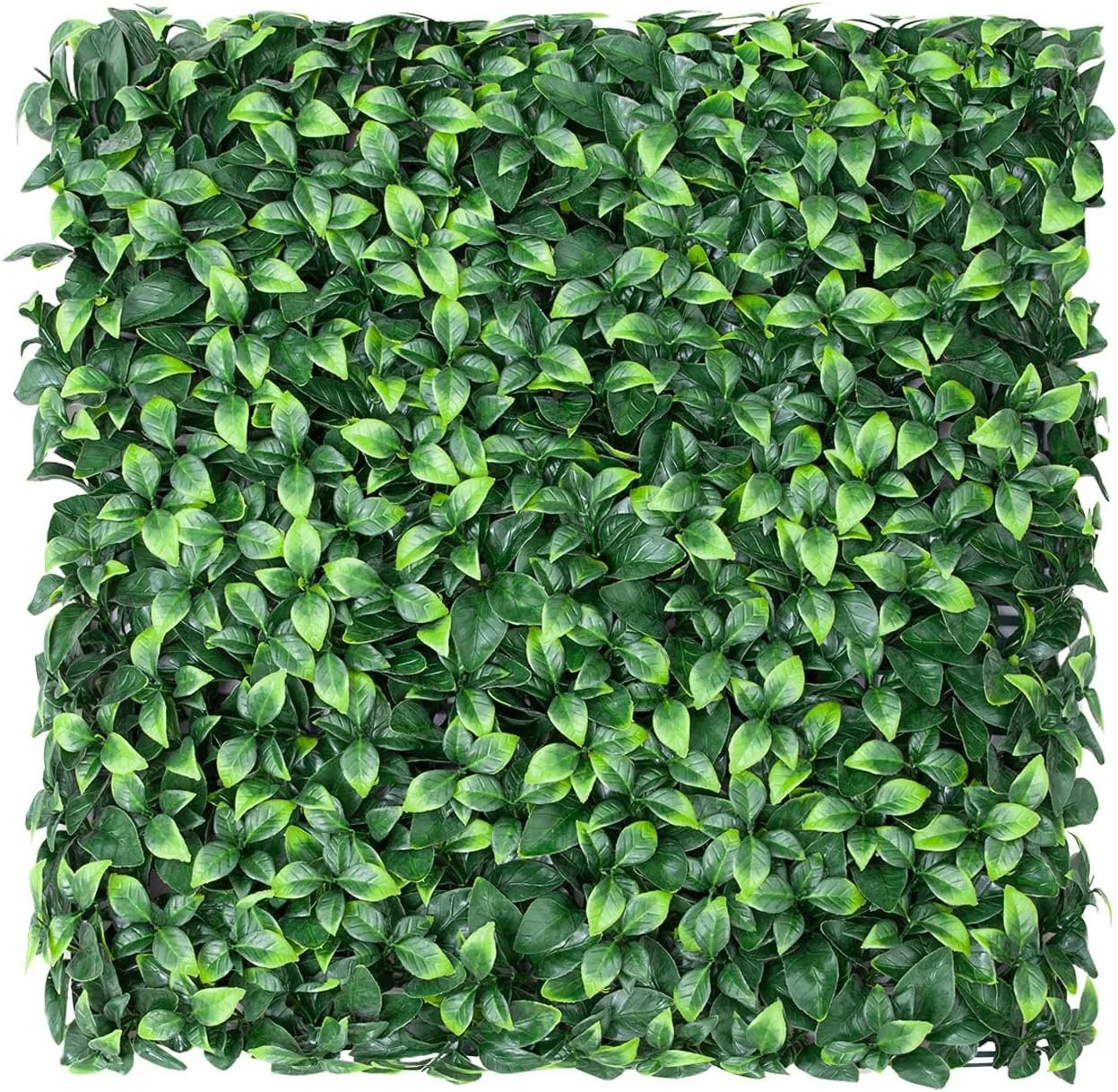 6 PCS 20″x20″ Artificial Boxwood Panels Faux Plant Grass Green Wall Panel Decoration for Outdoor Indoor Garden Backyard (Gardenia)