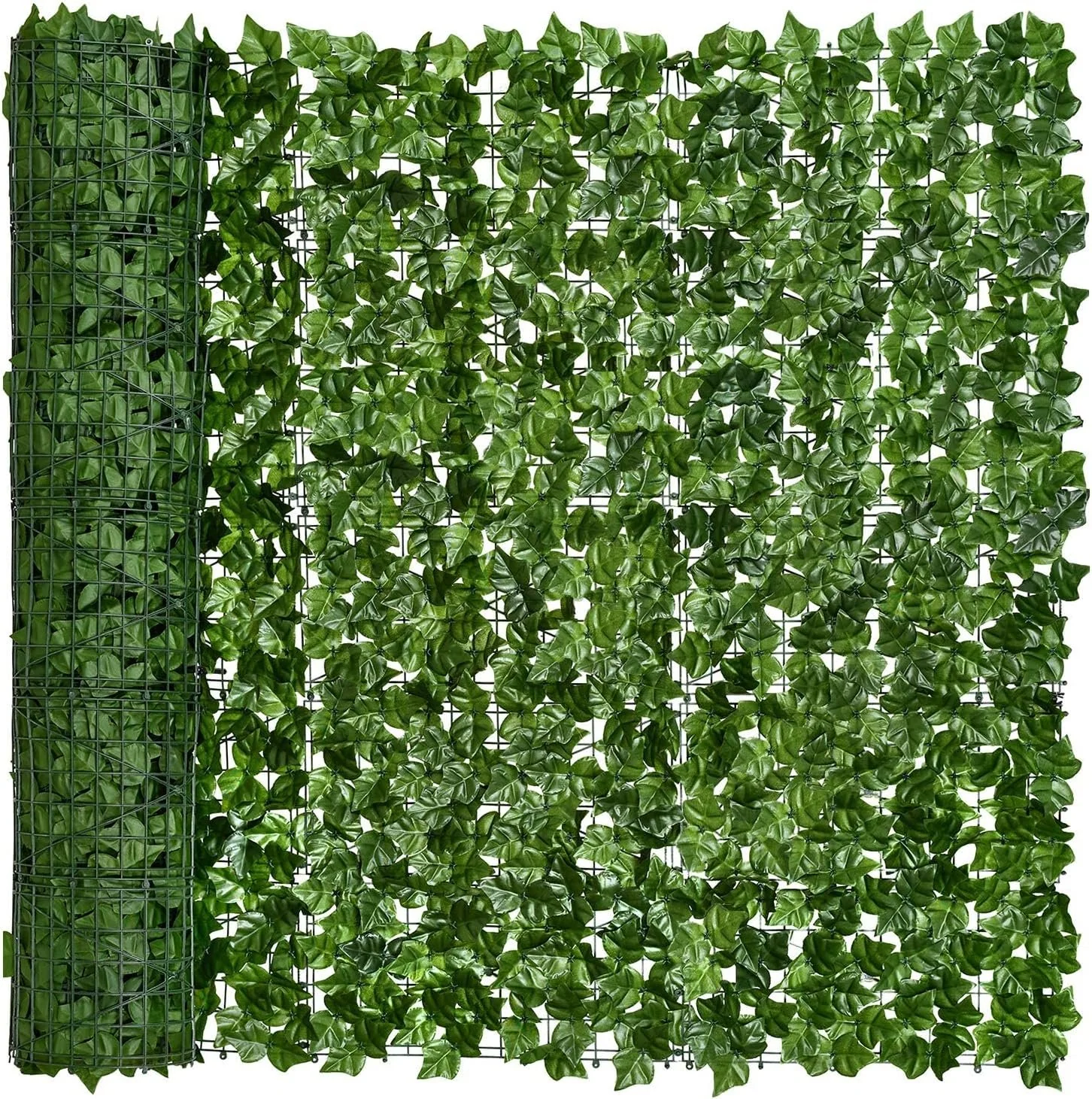 Artificial Ivy Privacy Fence, 137.9×39.4inch Artificial Hedges Fence and Faux Ivy Leaf Decoration for Outdoor Decor, Home, Garden Decor