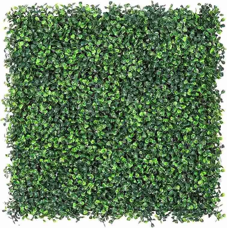 Sunnyglade 12 Pieces 20″x 20″ Artificial Boxwood Panels Topiary Hedge Plant